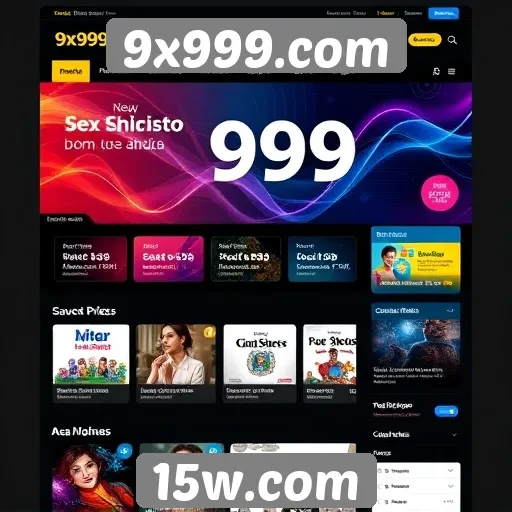 Acessibilidade e interface do site 9x999.com